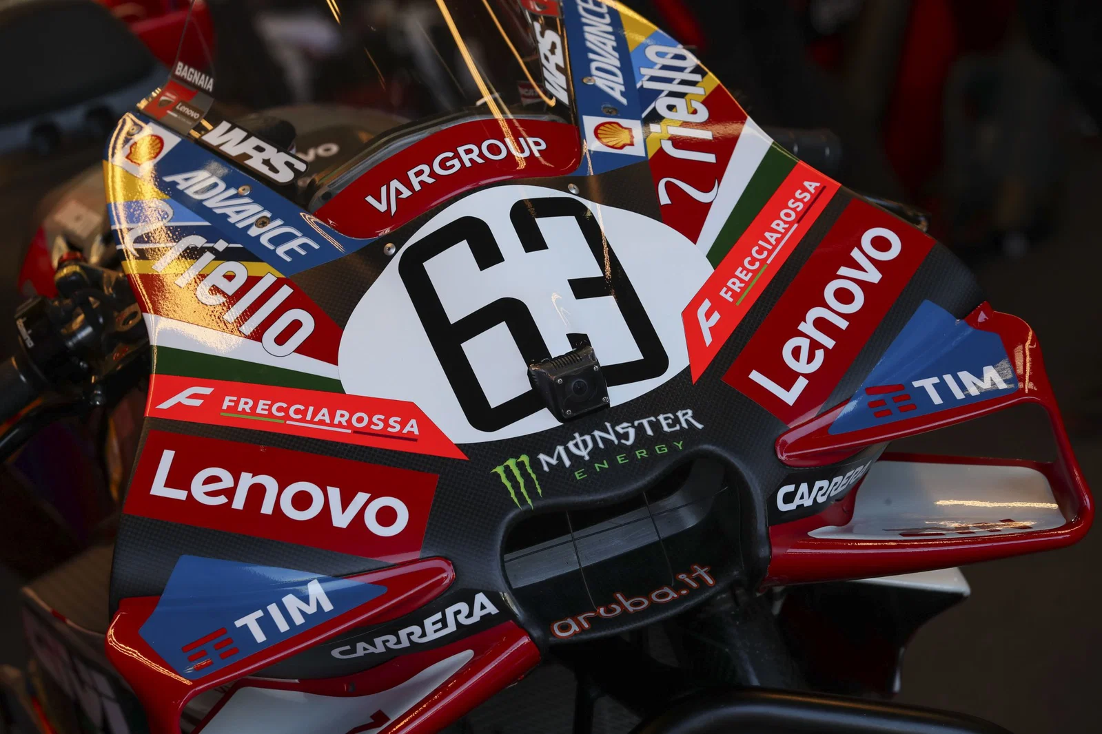 Francesco Bagnaias Ducati MotoGP-Bike.
