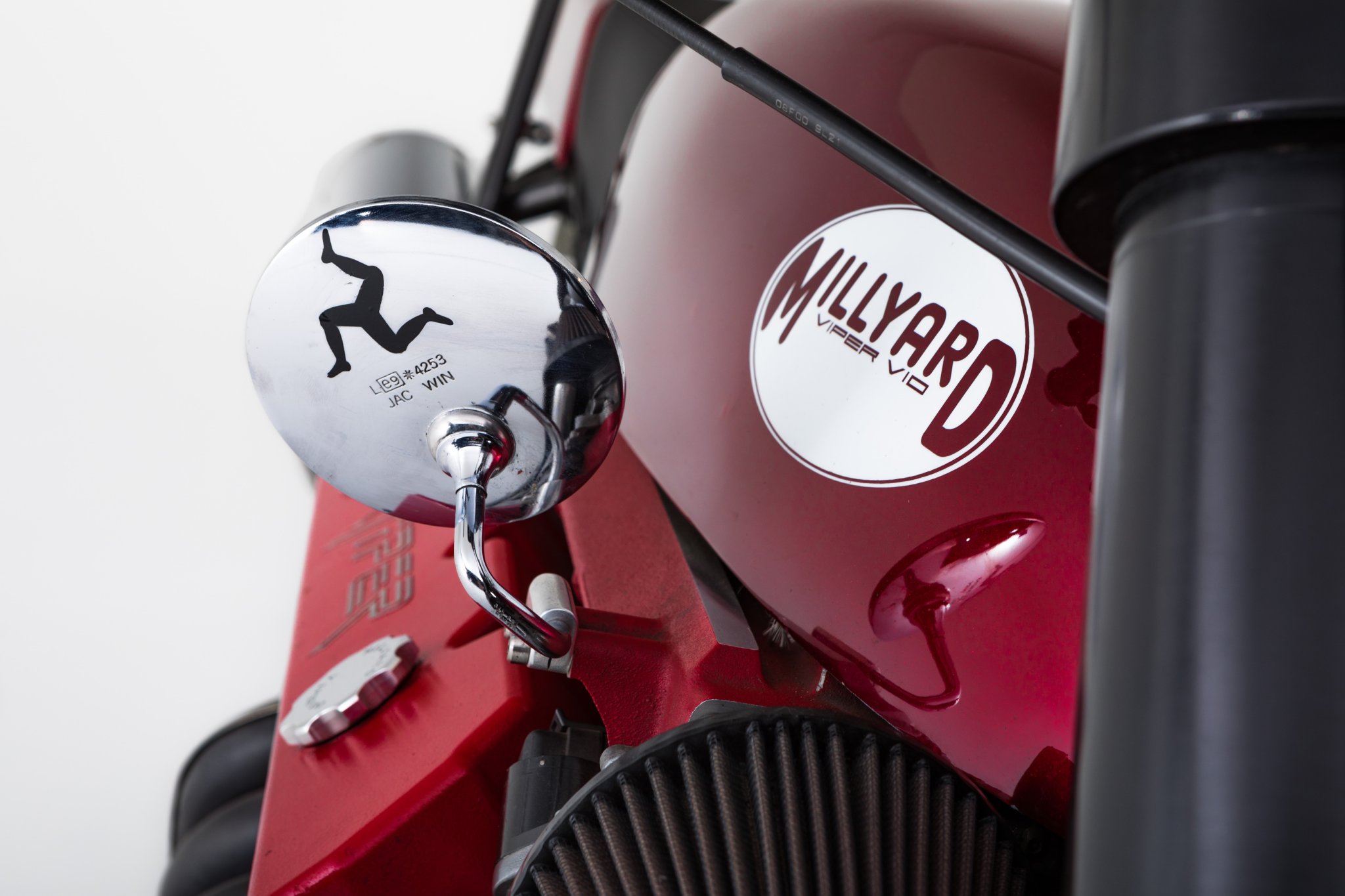 Details zu Allen Millyard Viper V10. Bildnachweis: H&H Classics.