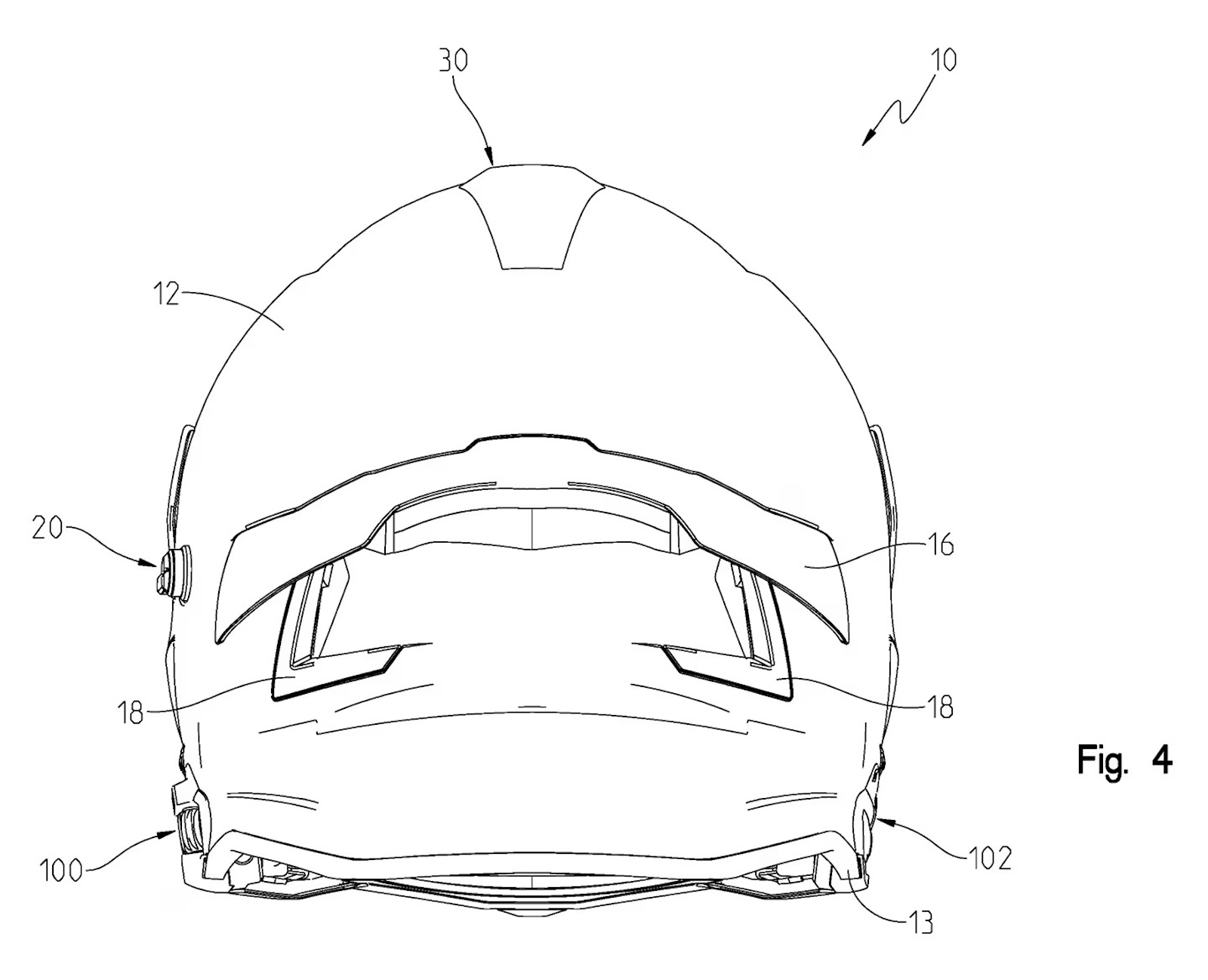 A Polaris helmet patent