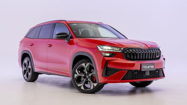 Skoda Kodiaq RS 2025 vorne 3/4