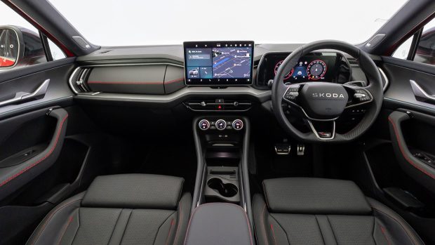 Innenraum des Skoda Kodiaq RS 2025