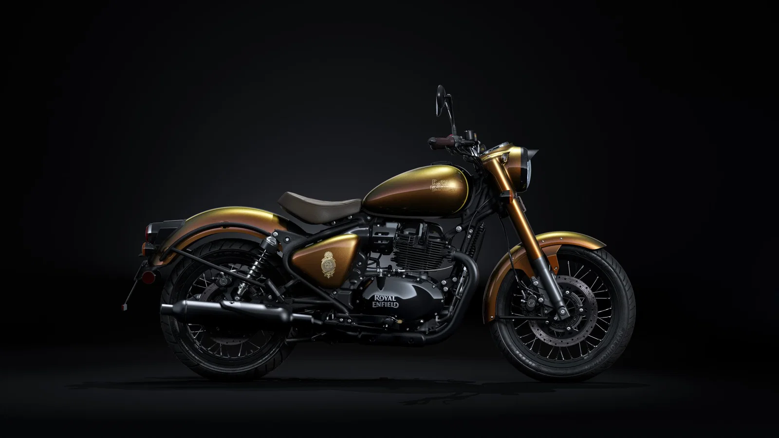 Modell zum 125-jährigen Jubiläum der Royal Enfield Classic 650.