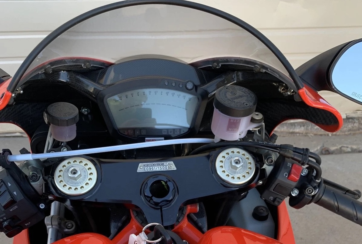 Die Ansicht, die Loris Capirossi hatte
