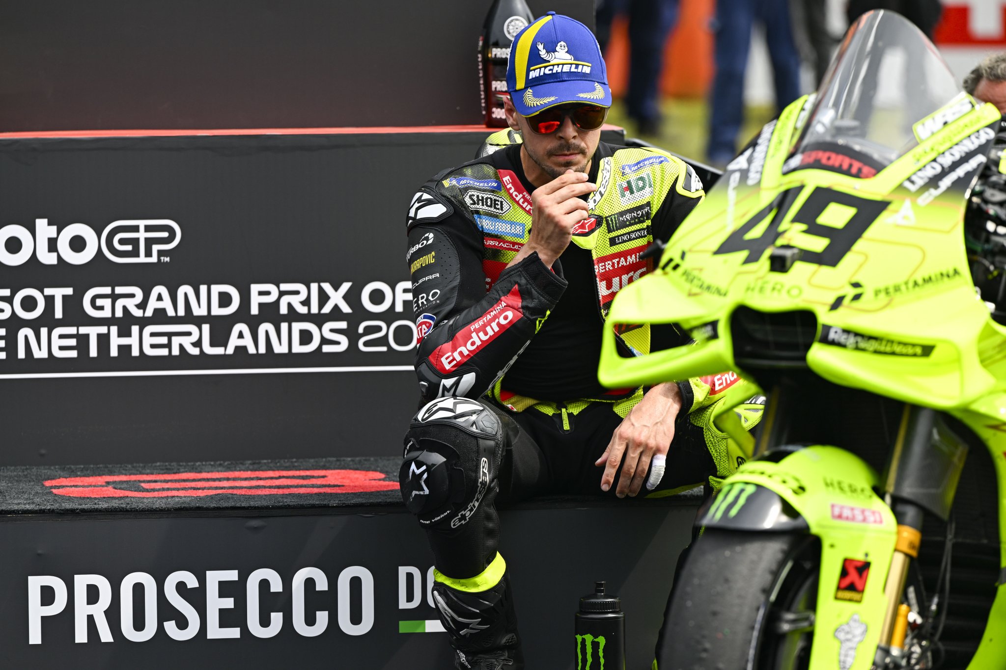 Fabio di Giannantonio at the Dutch MotoGP. Credit: Gold and Goose.
