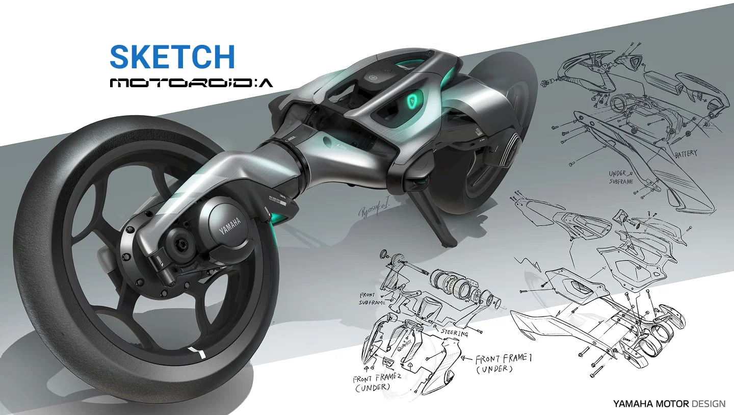 Yamahas MOTOROiD:Λ