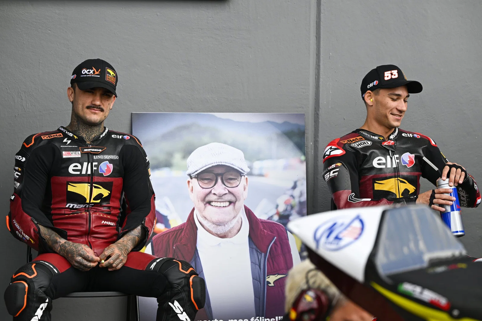 Aron Canet und Deniz Oncu beim deutschen MotoGP 2026. Bildnachweis: Gold und Gans.