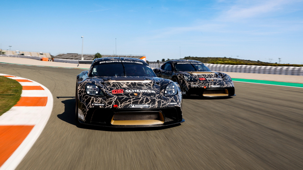 Porsche 718 Cayman GT4 ePerformance-Zwillinge