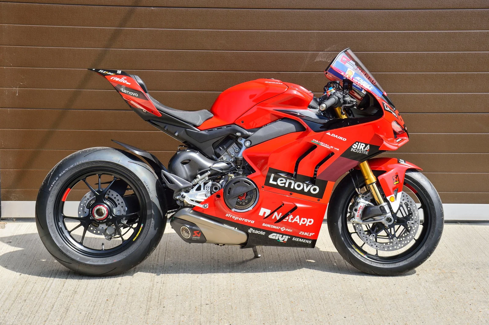 2023 Ducati Panigale V4S Bagnaia MotoGP Replika,