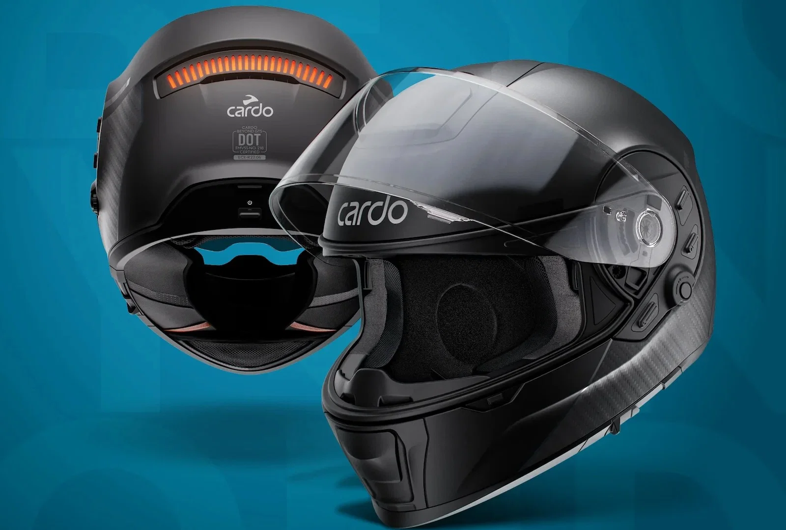 Der Cardo Beyond GTS Motorradhelm