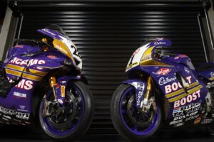 Yamaha bringt für Brands Hatch die legendären Boost BSB-Farben von Cadbury zurück