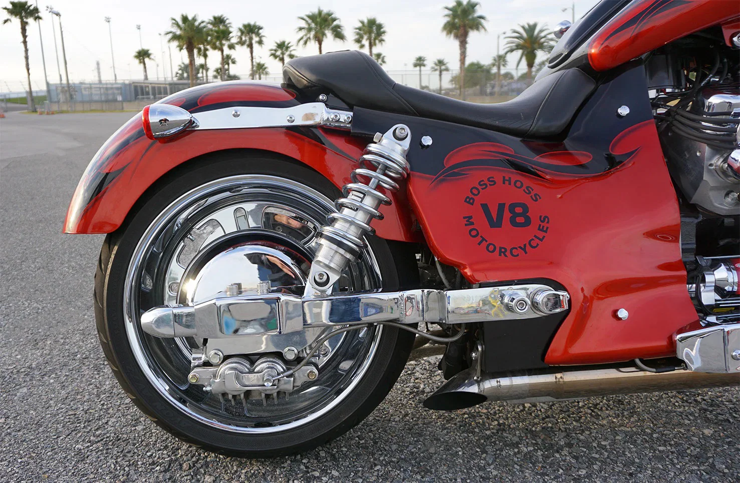 Ein Boss Hoss V8-Cruiser