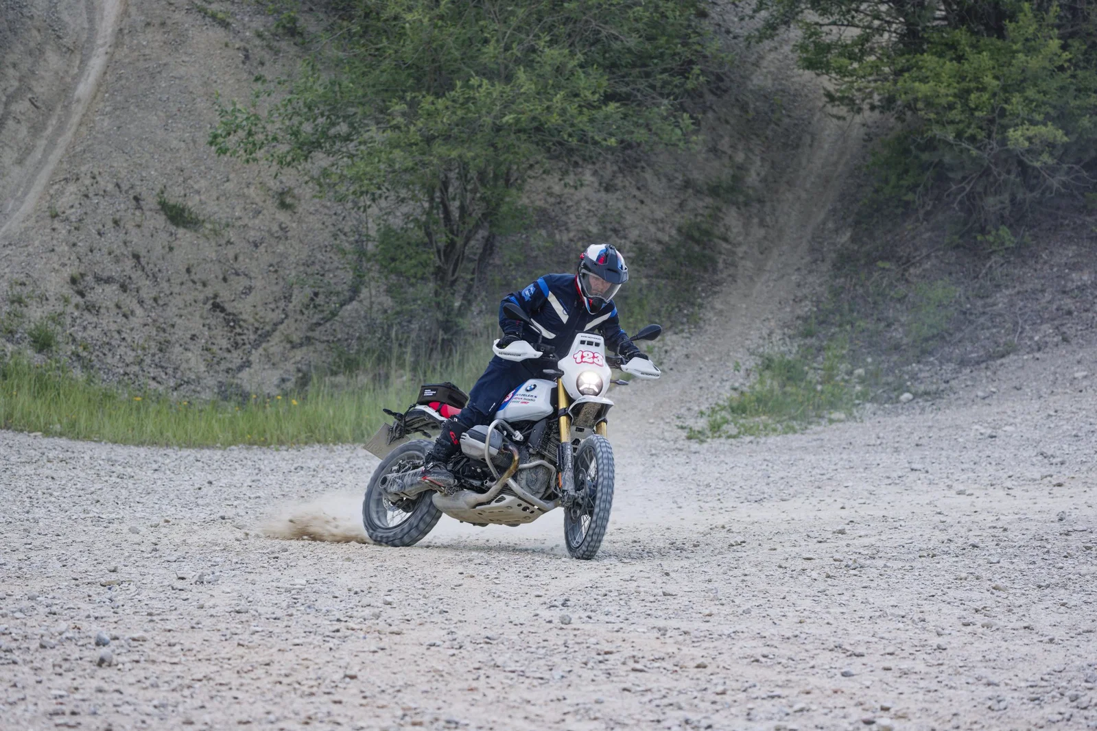 BMW R12 G/S GS Trophy Competition Bike in Aktion.