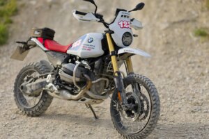 Das BMW R12 G/S GS Trophy Competition Bike wurde im Vorfeld des Offroad-Events vorgestellt