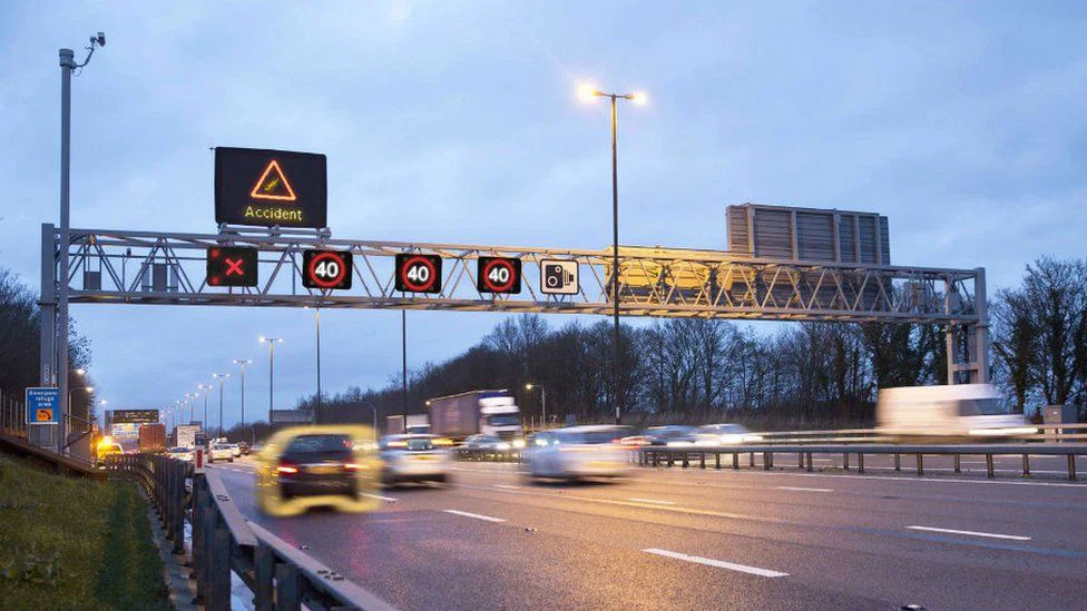 Intelligente Autobahn
