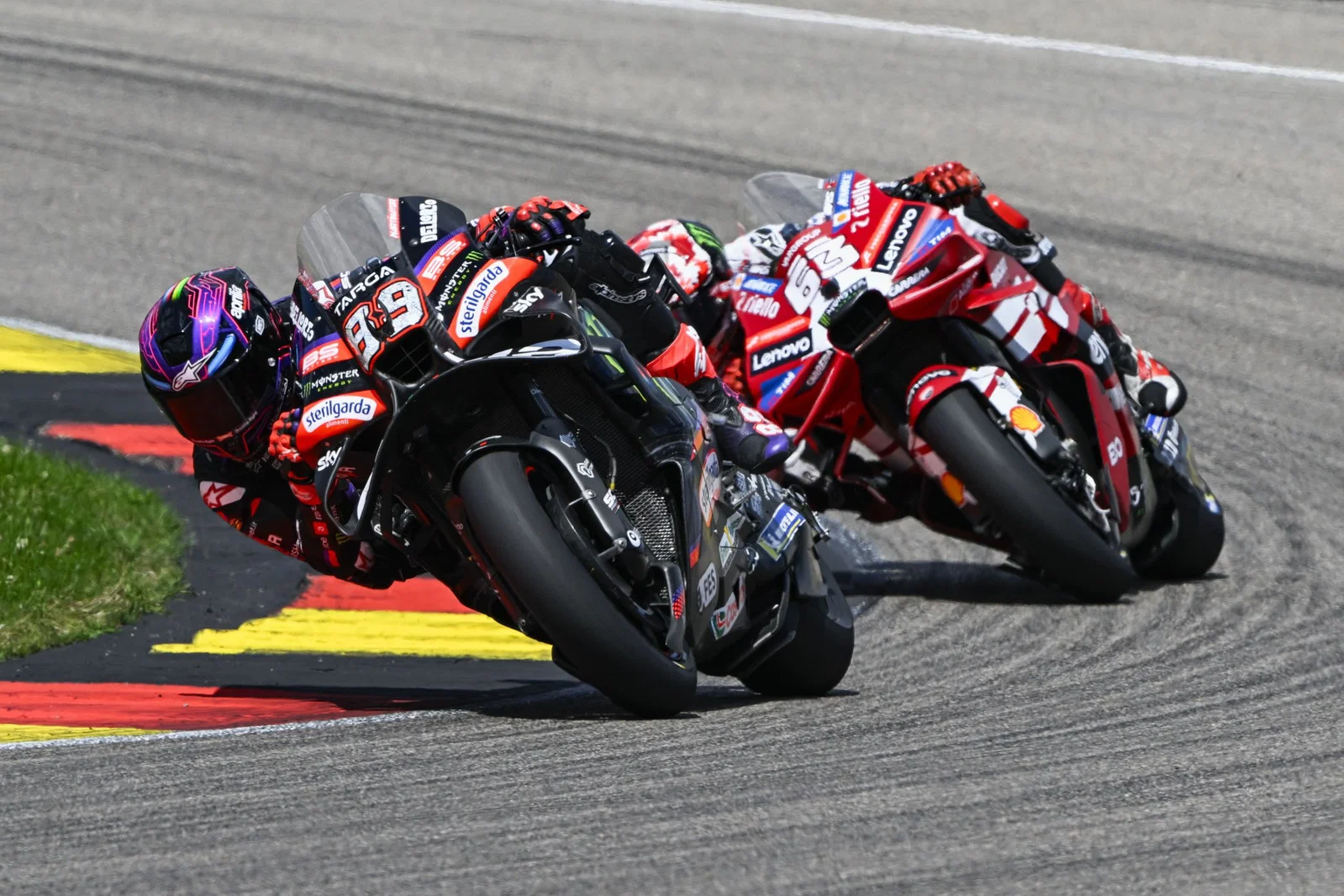 Jorge Martin fährt 2026 den Francesco Bagnaia von Ducati. Bildnachweis: Gold and Goose.