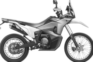 Patente enthüllen das leichte Abenteuermotorrad Kove 350 Rally