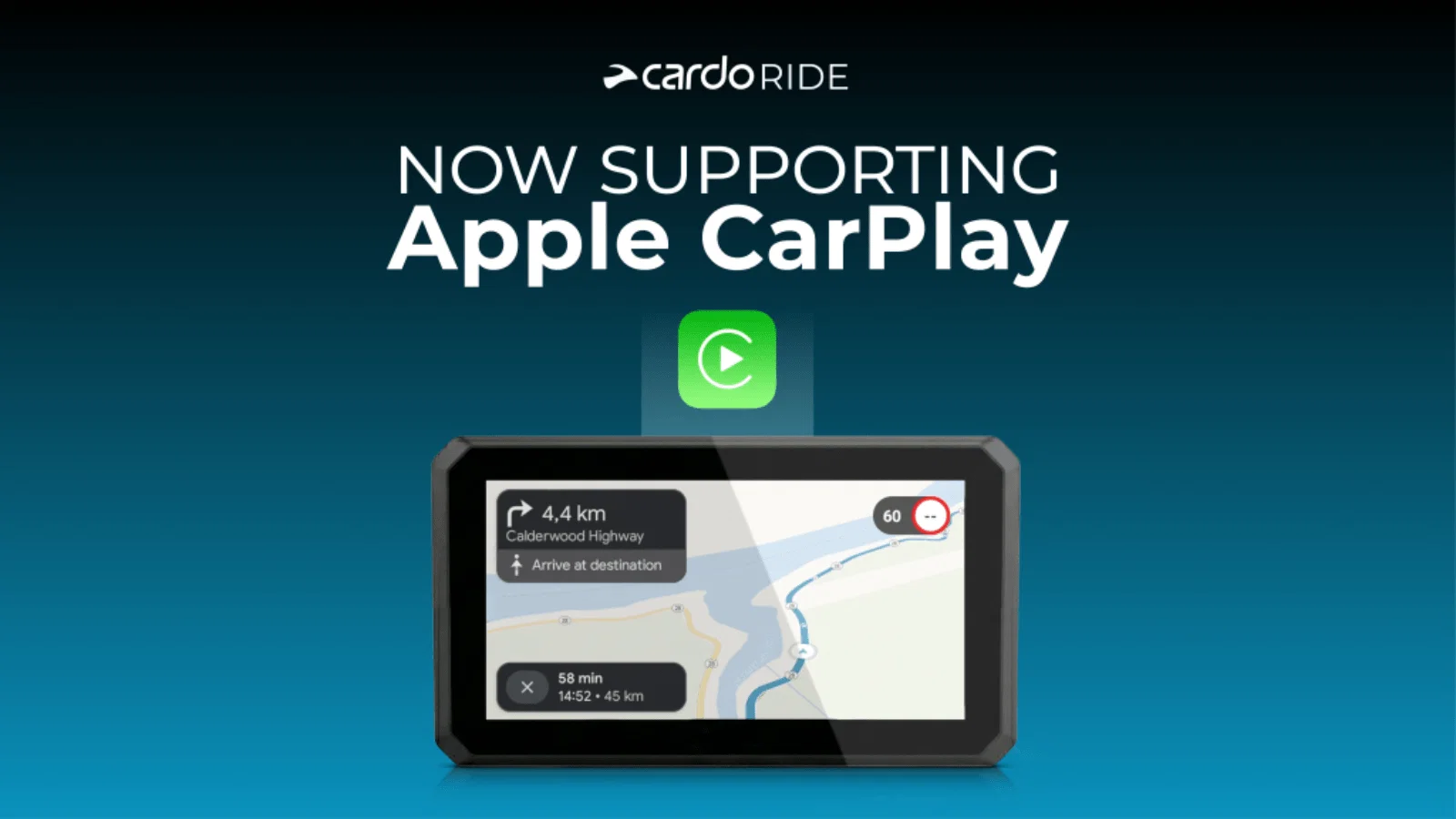 Cardo strikes partnership with Apple.