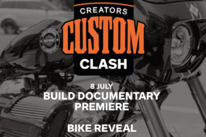 Die Enthüllung des britischen Harley-Davidson Creators Custom Clash-Builds wurde in London bestätigt