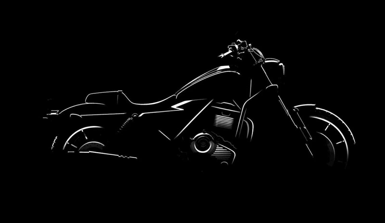 Das Teaserbild des Harley-Davidson Sprint
