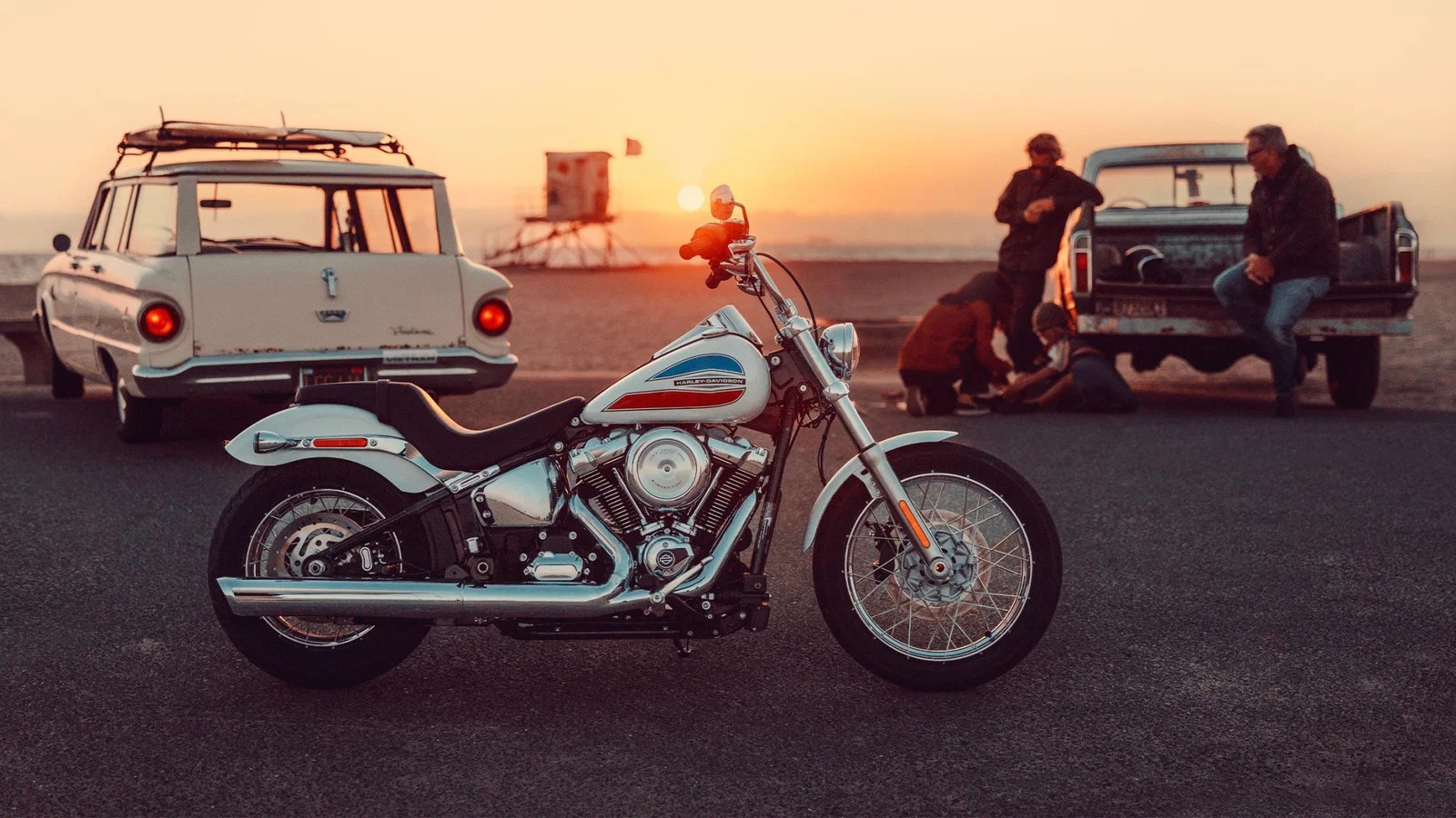 Die Harley-Davidson Super Glide