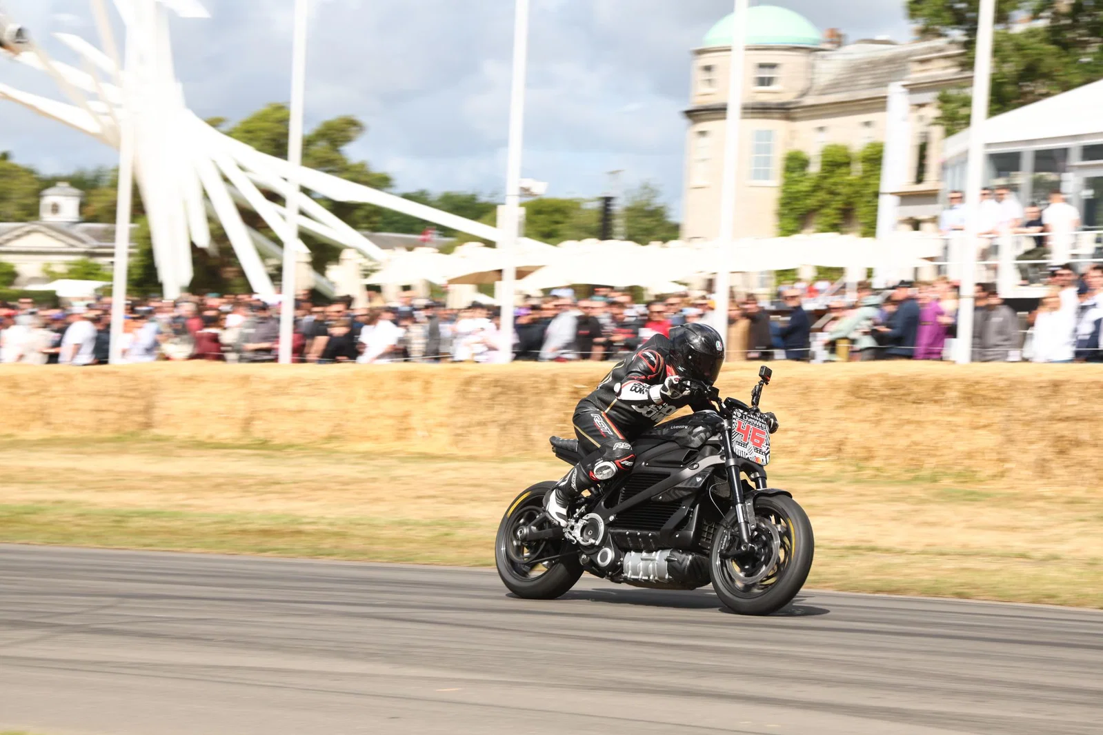 Der LiveWire One beim Goodwood Festival of Speed ​​gefahren