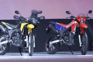 Neue Honda XR300L und XR300 Rally brechen in Indien ab