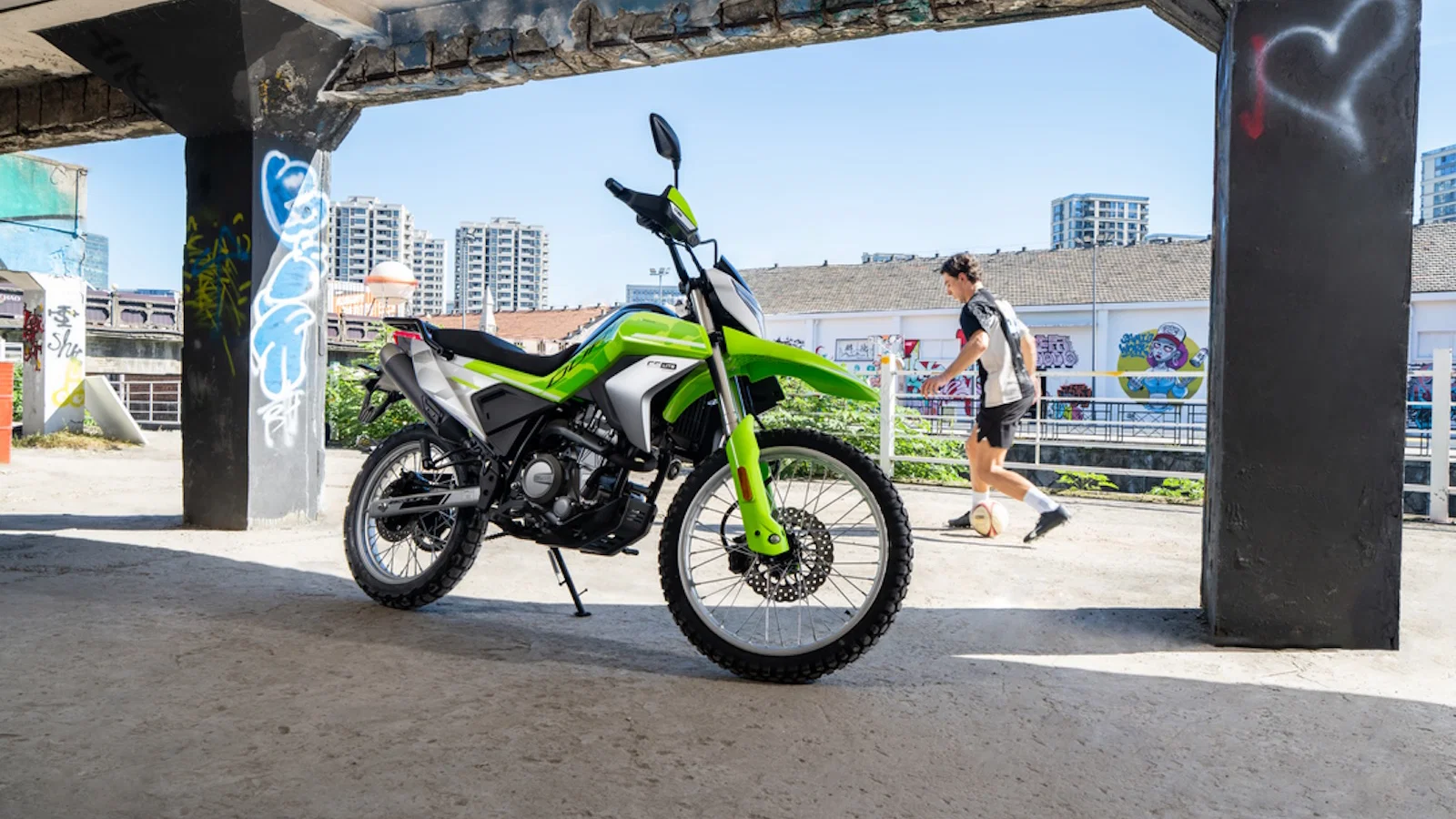 The CFMoto 250 Dual