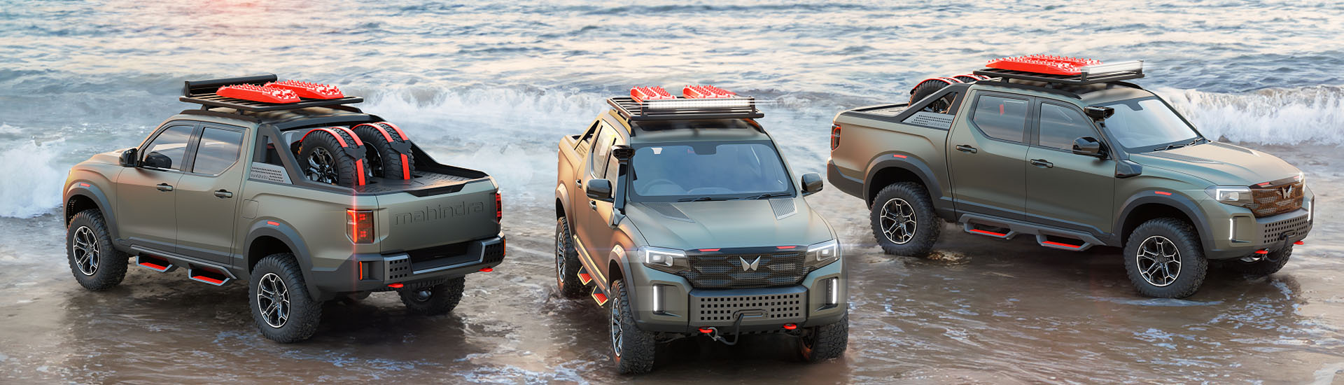 Bild der Konzeptautos Mahindra Pikup 2024