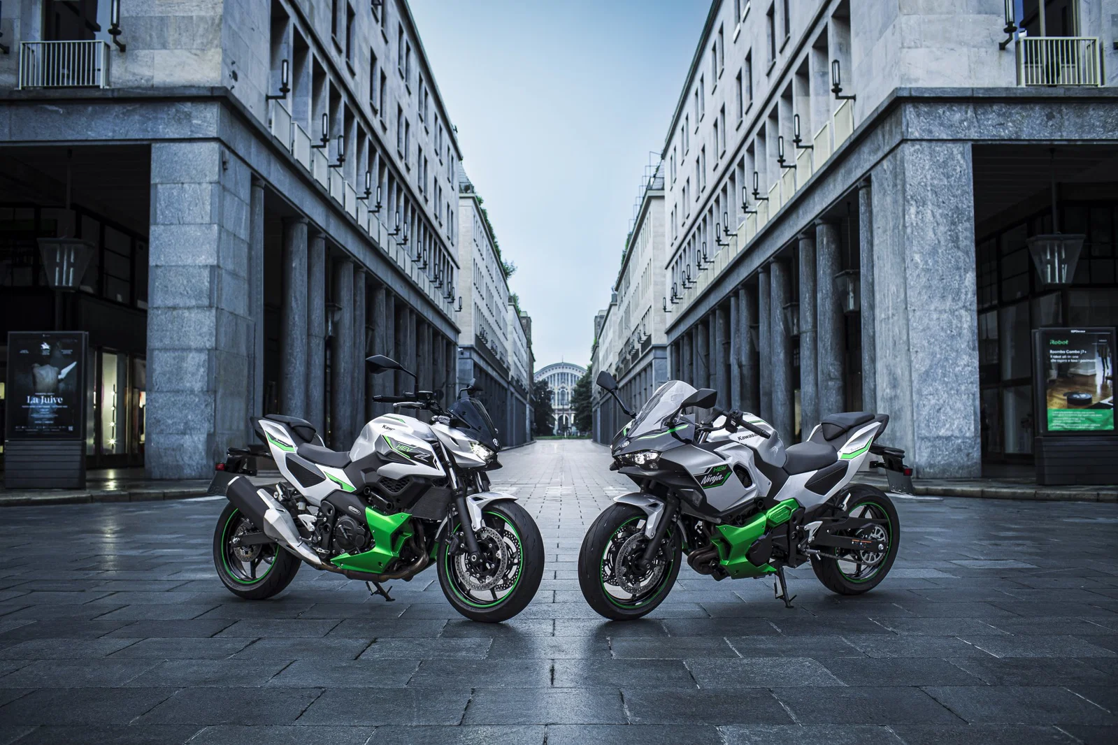 Kawasaki-Hybridräder