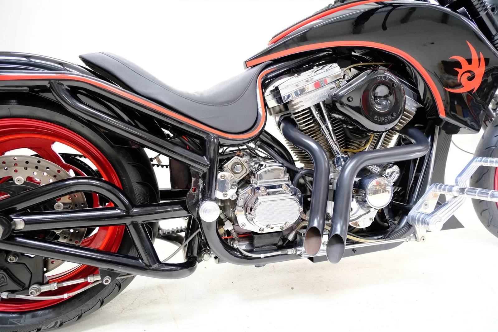 Guintolis maßgeschneiderter Bourget „Dark Rider“. Bildnachweis: Bonhams.