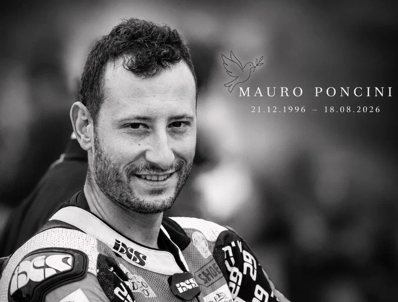 Mauro Poncini. Bildnachweis: Swiss Moto Federation/Instagram.