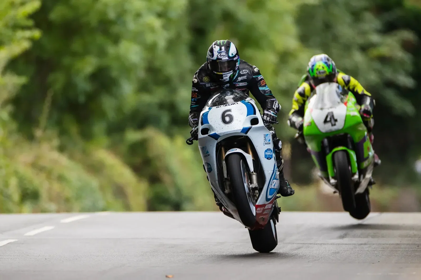 Michael Dunlop fährt beim Classic TT. Bildnachweis: Isle of Man TT.