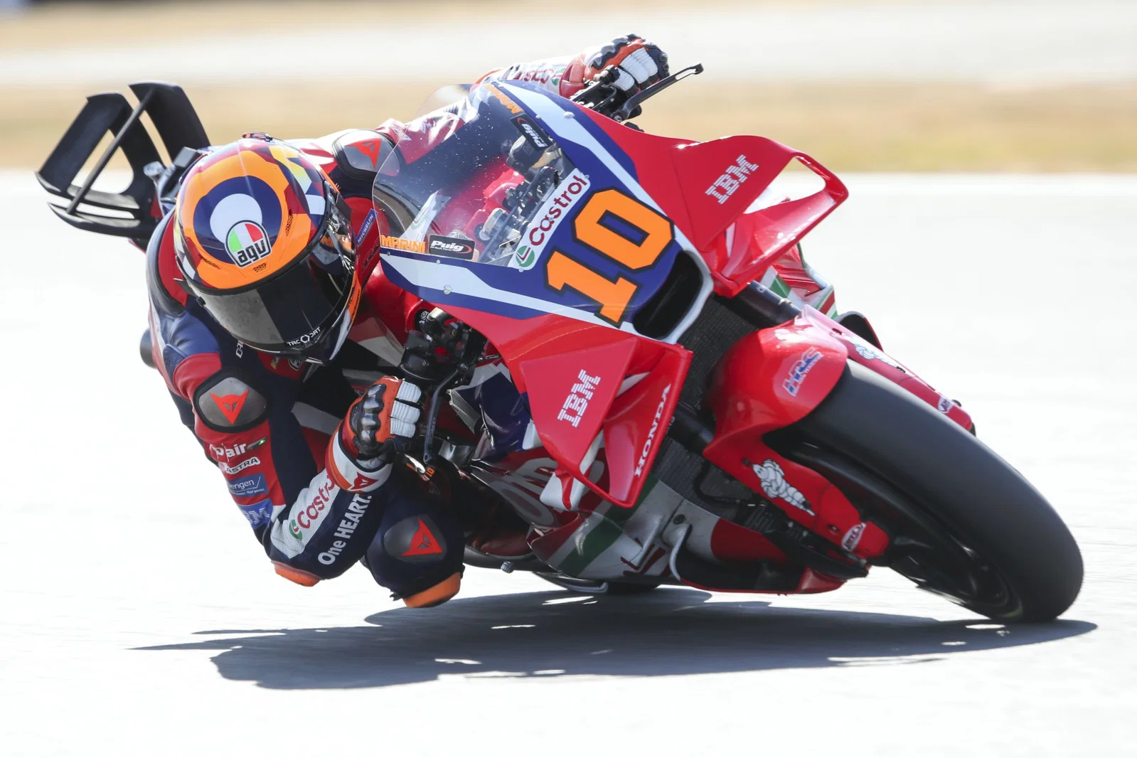 Luca Marini fährt in Silverstone. Bildnachweis: Gold und Gans.
