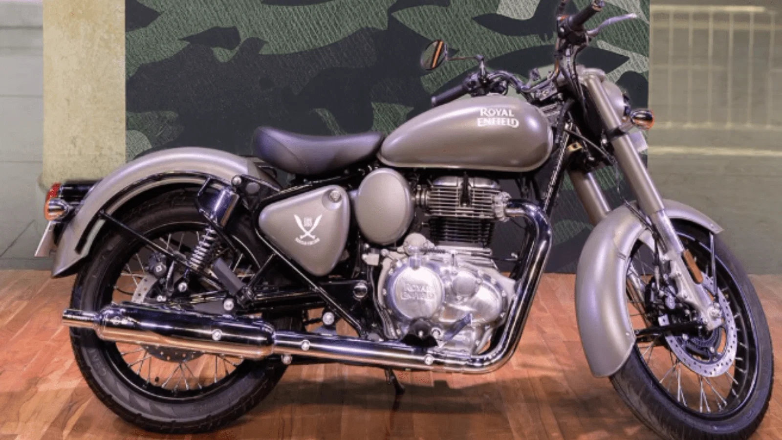 Royal Enfield Classic 350 Gorkha Edition. Bildnachweis: Royal Enfield/Facebook.