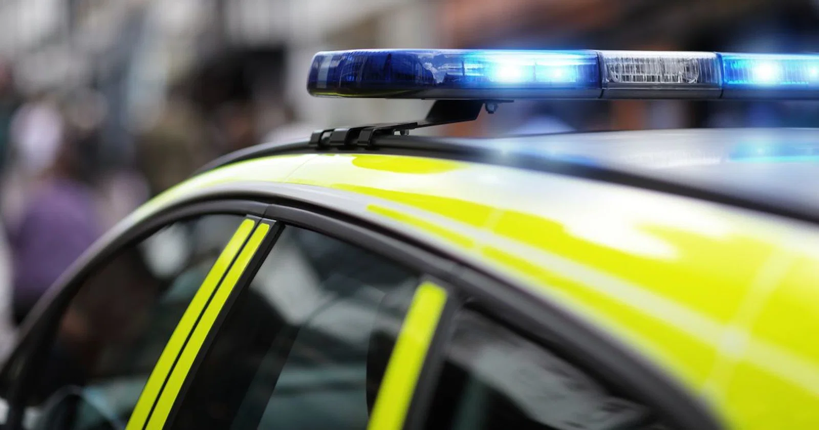 Polizei, blinkende Lichter, Tatort, Polizeimotorrad, Sirene