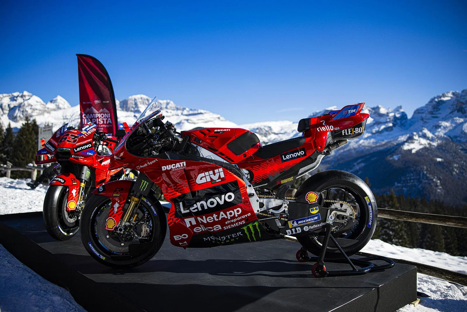 Start des Ducati MotoGP-Teams 2026.