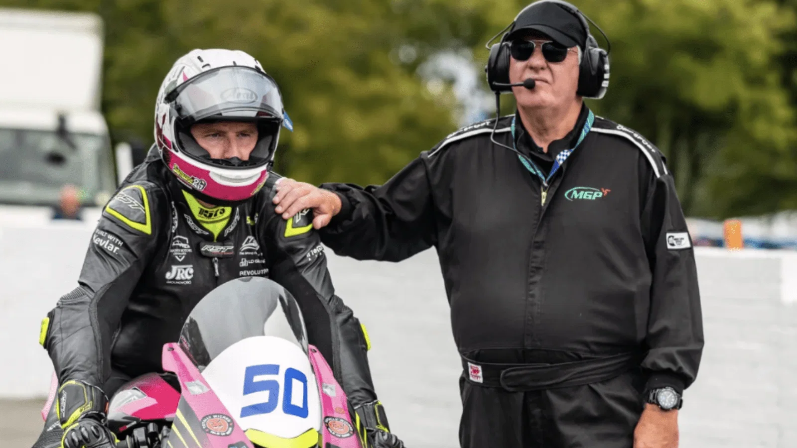 Sam Naughton passed away after a crash on Wednesday. Credit: Manx Grand Prix.