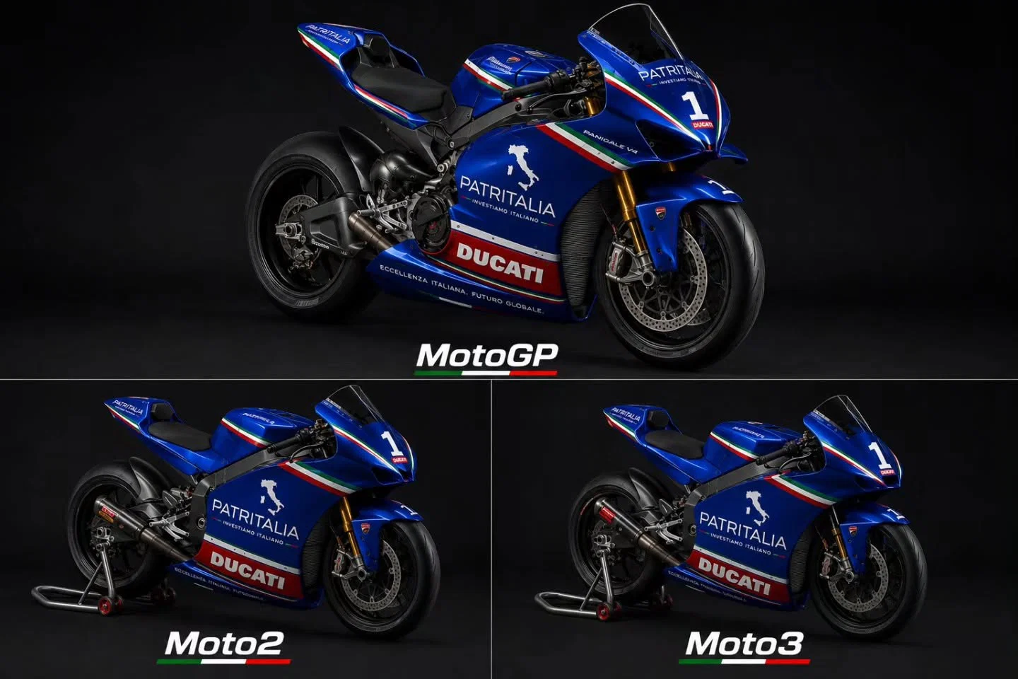 Patritalia lackierte Moto2-, Moto3- und MotoGP-Motorräder – Manuel Ros | Facebook