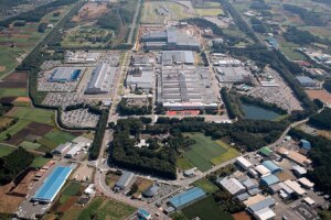 Die Motorradproduktion im riesigen Honda-Werk in Kumamoto wird wieder aufgenommen