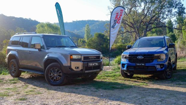 Toyota Prado GXL und Ford Everest Sport 2025