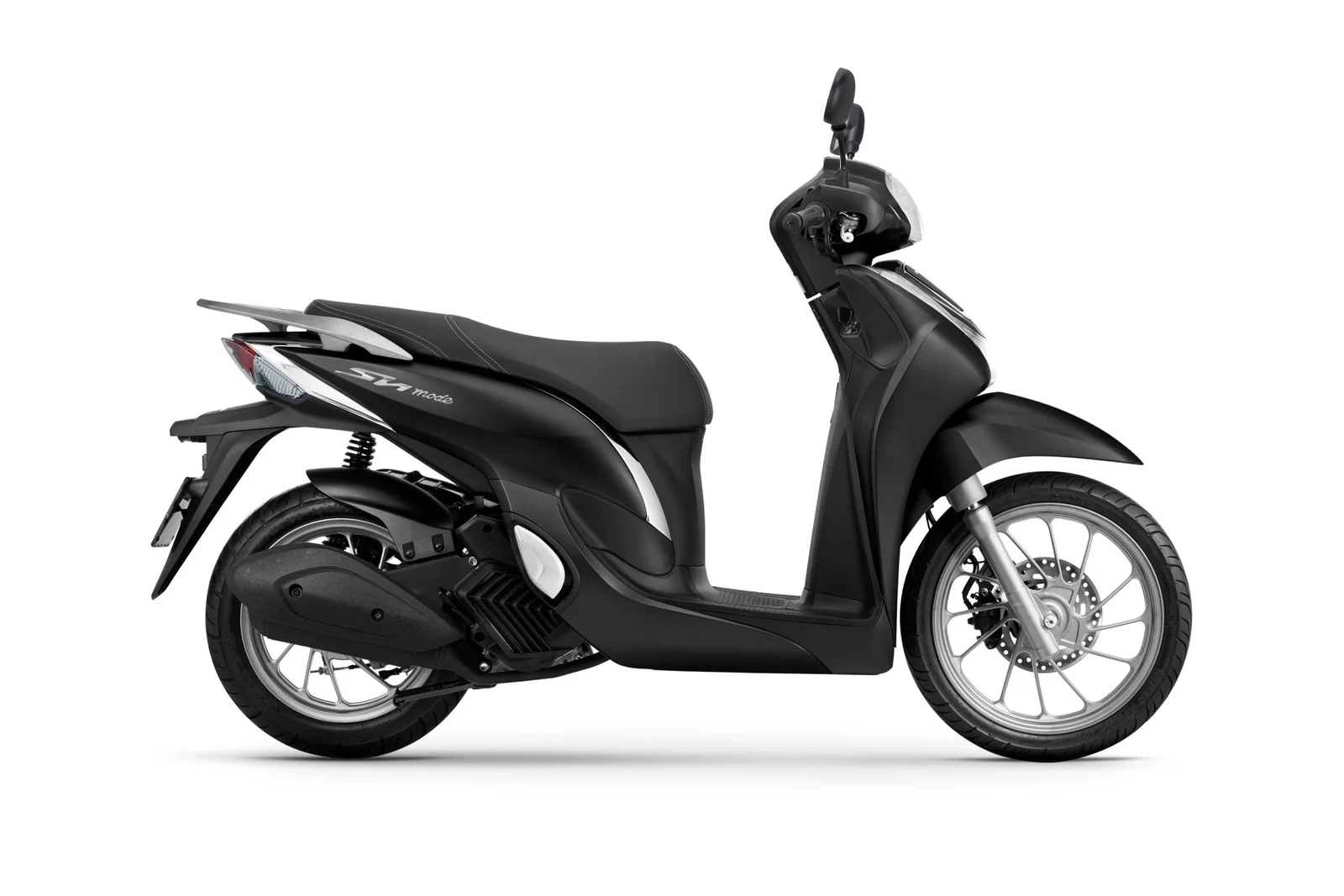 2027 Honda SH Mode 125 in Schwarz.
