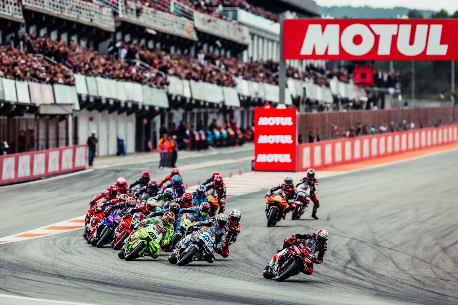 MotoGP-Rennen in Valencia.