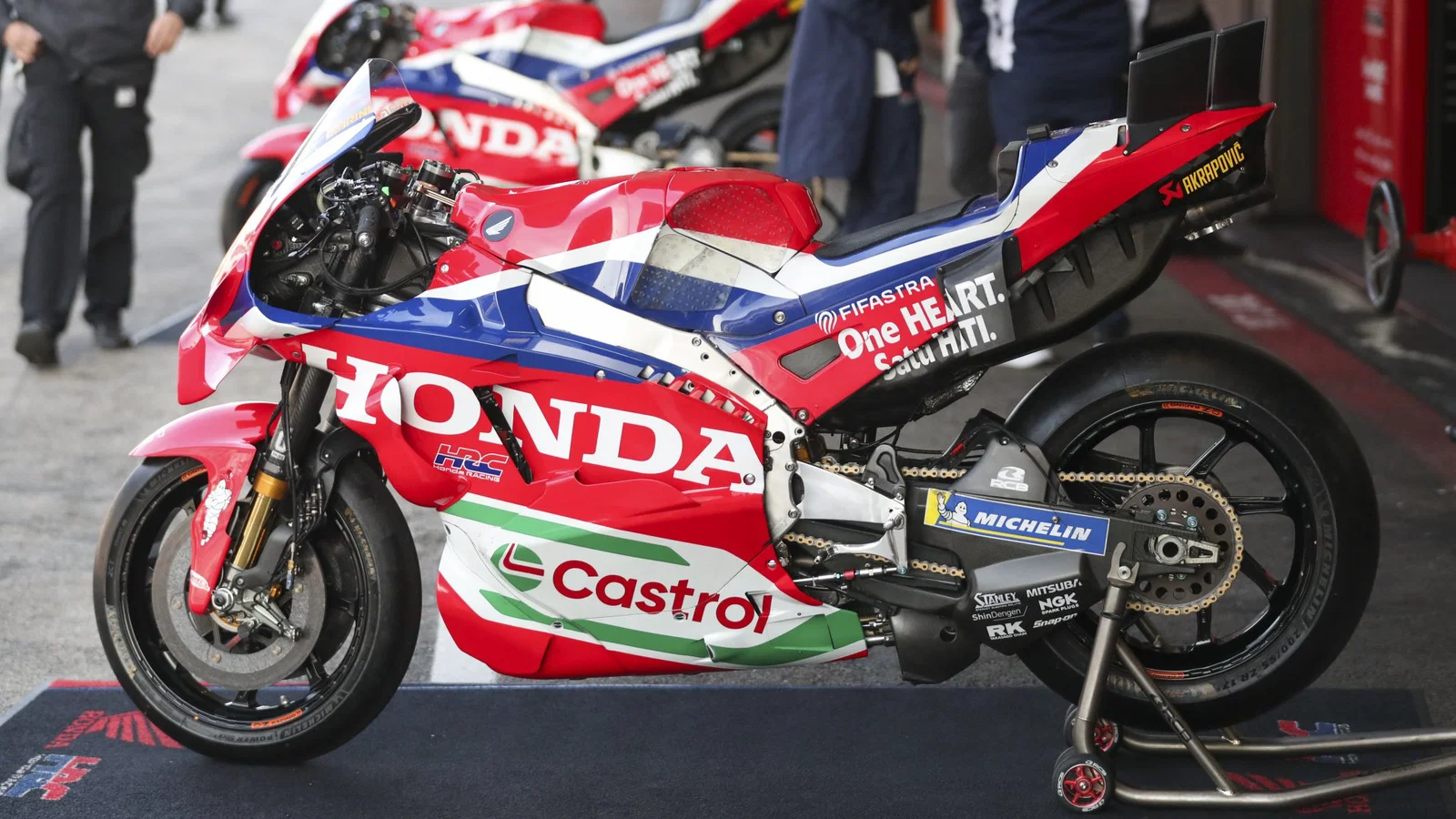 Honda has teased a potential new livery ahead of the Japanese GP. Photo credit: Gold and Goose.