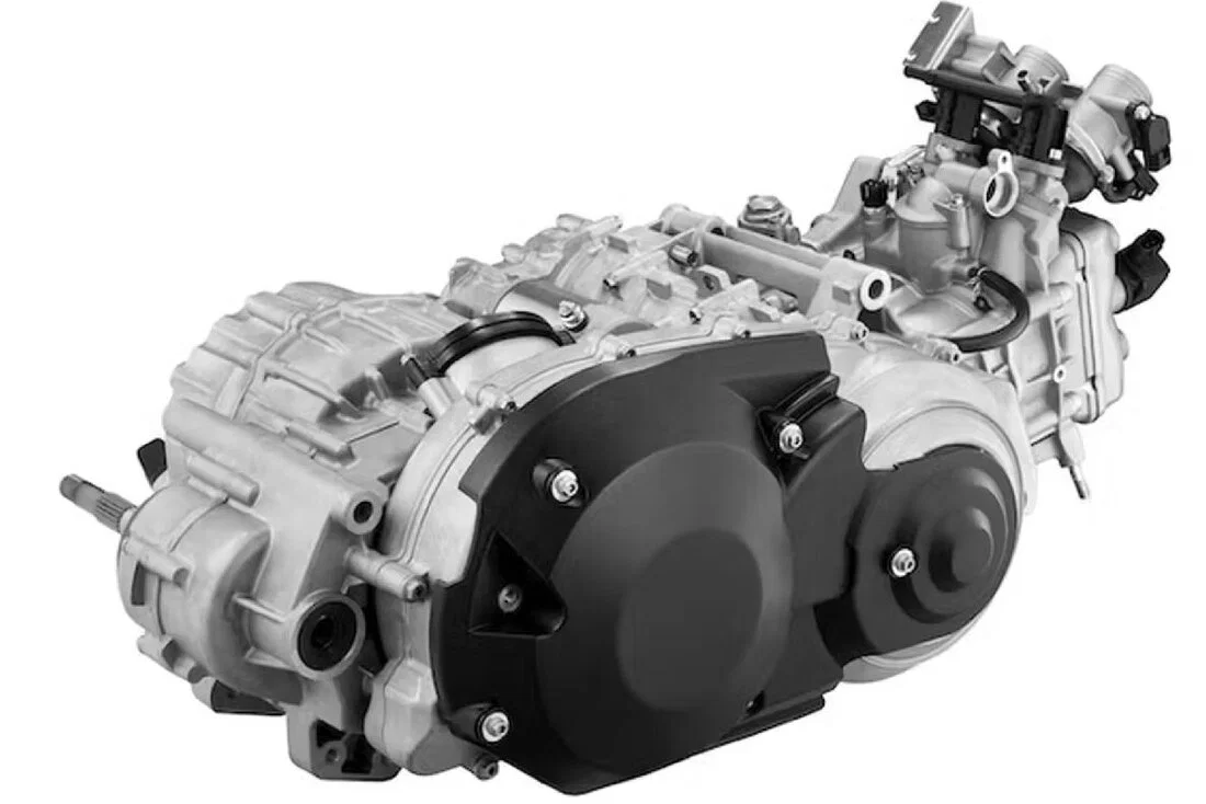Der Motor des QJ Fort 600
