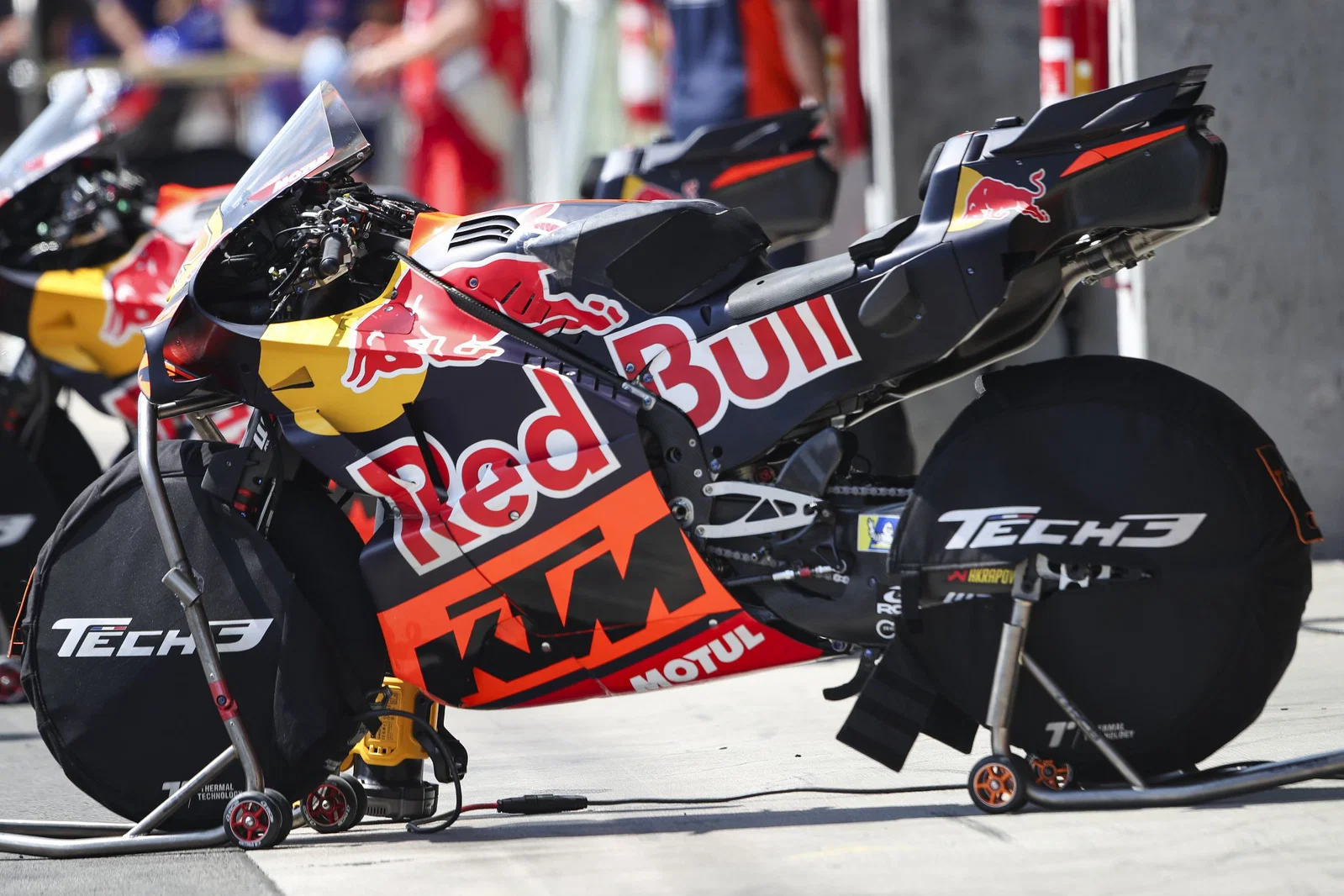 KTM MotoGP-Bike. Bildnachweis: Gold und Gans.