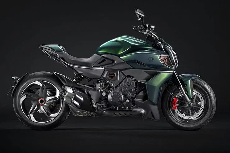 Die Ducati Diavel für Bentley, die 2023 auf den Markt kam