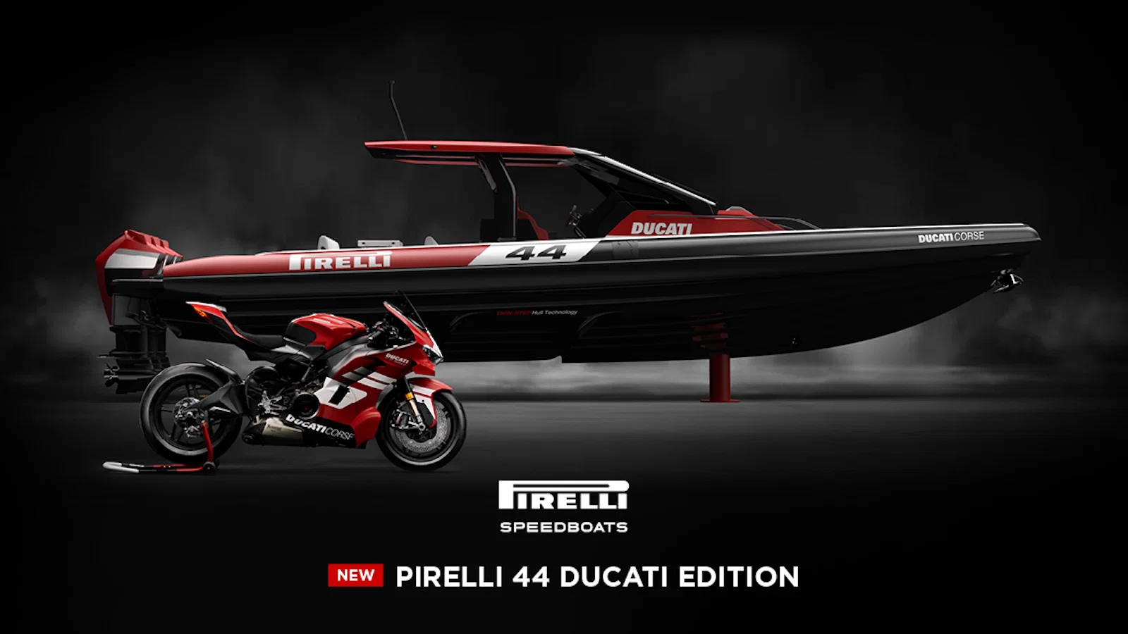 The SACS MARINE PRESENTS PIRELLI 44 Ducati RIB