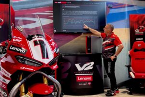 Lenovo stellt ein KI-gestütztes Renndatensystem für Junior-Meisterschaftsfahrer der Ducati Panigale V2 vor