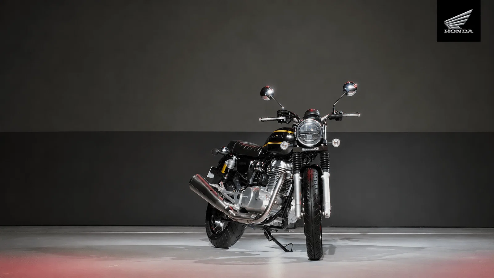 Eine Honda CB500 aus Indien