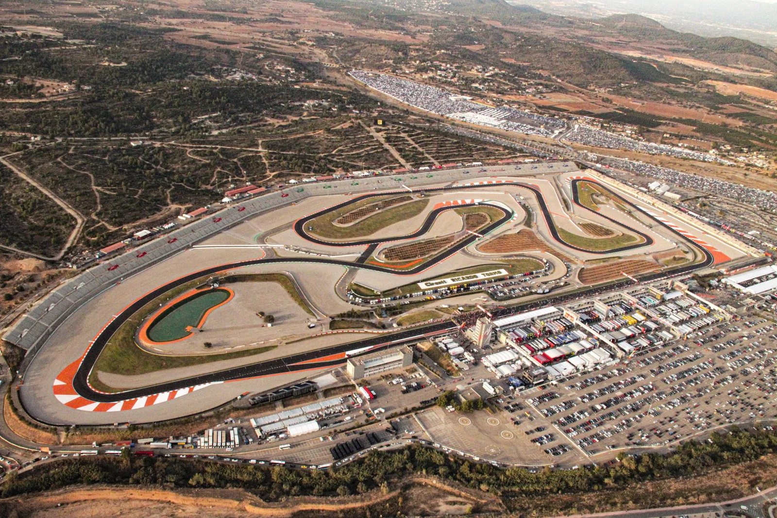 Rennstrecke Ricardo Tormo in Spanien.